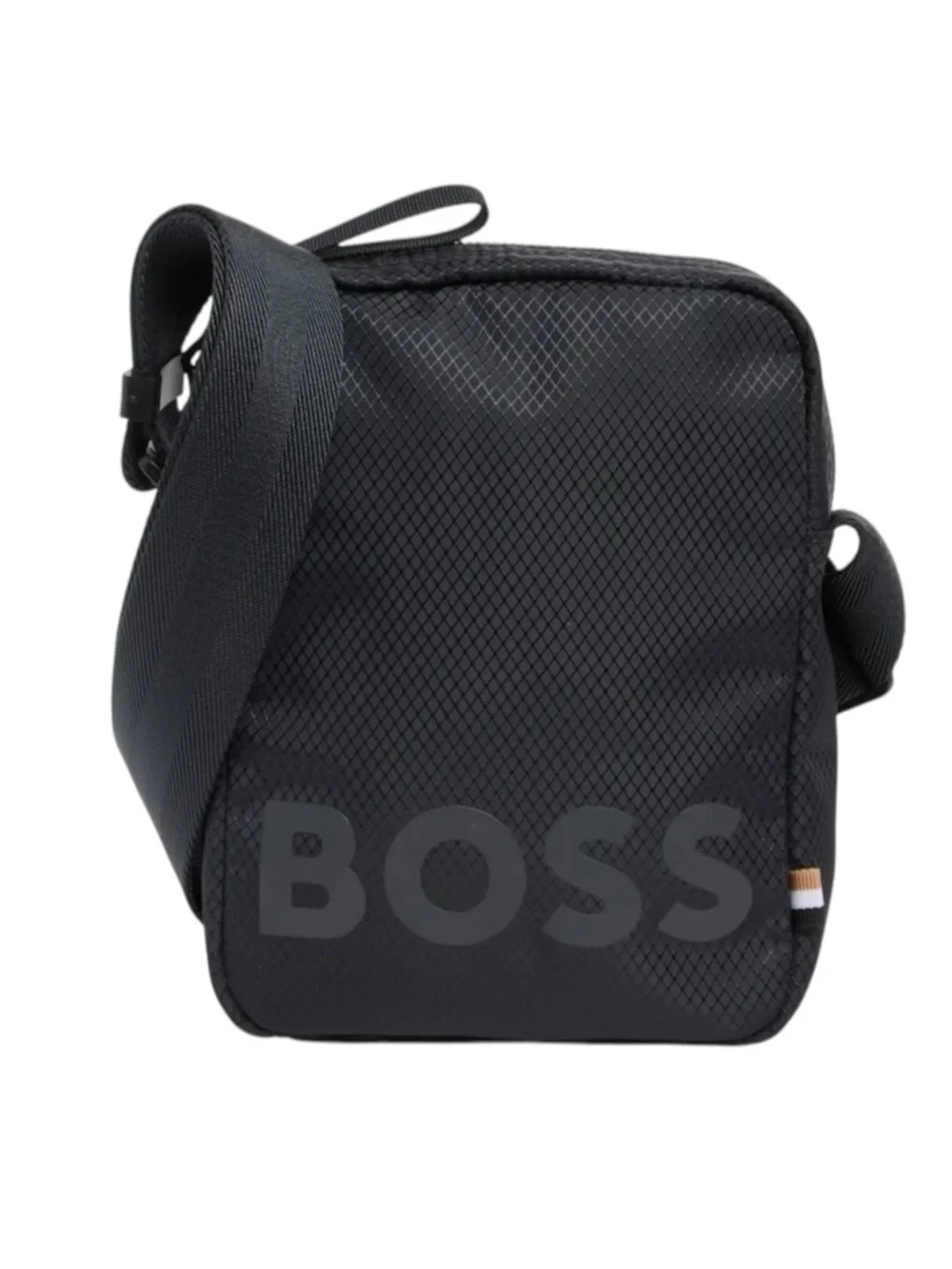 HUGO BOSS Pixel Black Ripstop Crossbody Bag NWT 50549910